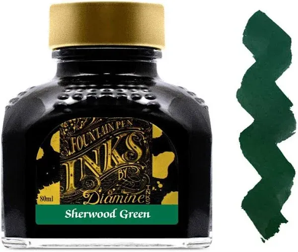 Diamine Ink Sherwood Green