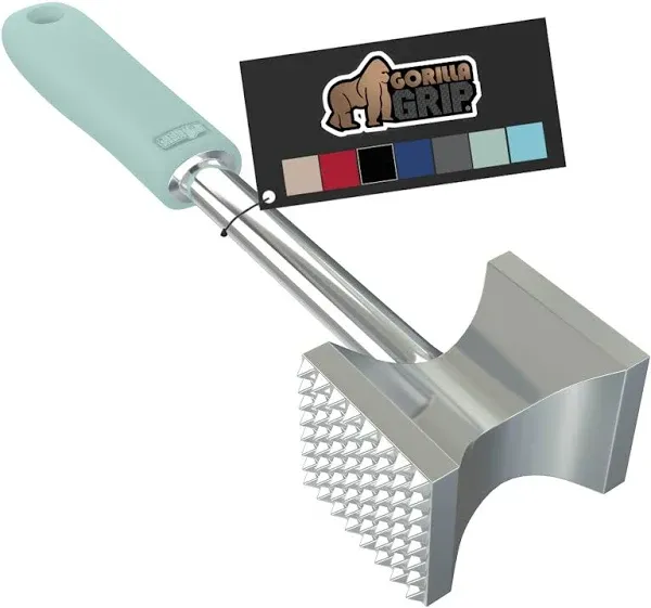 Gorilla Grip Heavy Duty Dual-Sided Meat Tenderizer