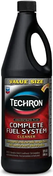 Chevron Techron Concentrate Plus Fuel System Cleaner, 12 oz, Pack of 1