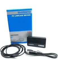 SHIMANO SM-PCE02-B3 Di2 PC Linkage Device for E-Tube - with System Checker and Programmer, Black