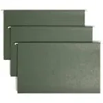 Smead Hanging Folders, Legal size, 1/3-Cut Tab, Standard Green, 25/Box