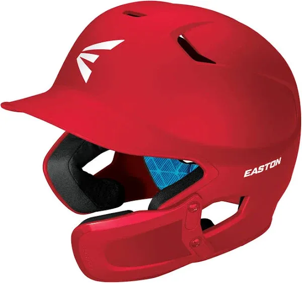 Easton Z5 2.0 Matte Solid w/ Universal Jaw Guard Batting Helmet A168539/A168540