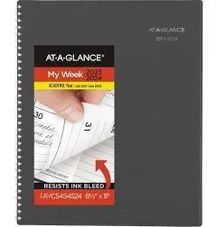 AT-A-GLANCE DayMinder Academic Weekly/Monthly Planner