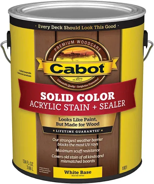 Cabot Acrylic Solid Color Stain