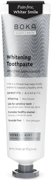 Boka Fluoride Free Toothpaste - Nano Hydroxyapatite<wbr/>, Remineralizing<wbr/>, Sensitive T