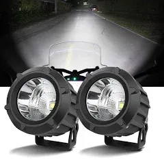 Motorcycle Driving Lights 3.5 Inch Round Led Fog Lights Motorcycle Auxliary L...