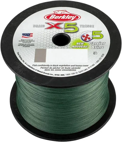 Berkley X5 Braid Fishing Line