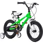 Royalbaby Boys Girls Kids Bike 12 inch BMX Freestyle 2 Handle Brakes Toddler Beginner Bicycles with Training Wheels Children