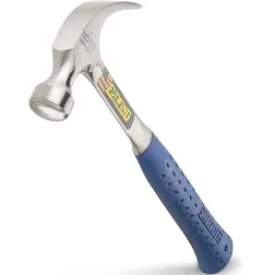 Estwing 16 oz Smooth Face Curved Claw Hammer Steel Handle