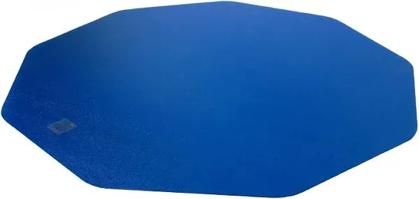 Colortex 9Mat Poly ChairMat HardFloor&amp;Carp<wbr/>etTiles Blue38X39 FC121001009RBL