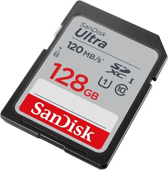 SanDisk 64GB Ultra SDXC UHS-I Memory Card - 100MB/s, C10, U1, Full HD, SD Card - SDSDUNR-064G-GN6IN