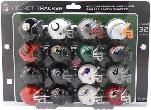 Riddell NFL Helmet Standings Tracker