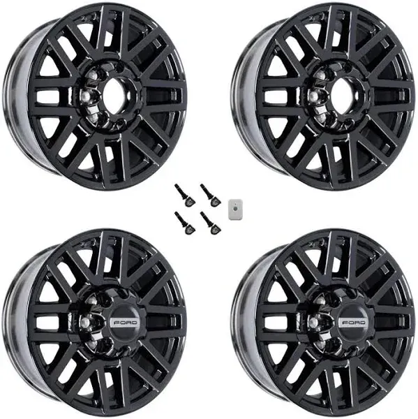 Ford Racing 05-20 F-Super Duty 20in x 8in Wheel Package with TPMS Kit - Black