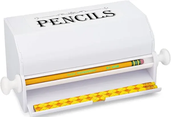 SimplyImagine Pencil Dispenser Holder For Classroom, Home, Office Use or Teacher Gift