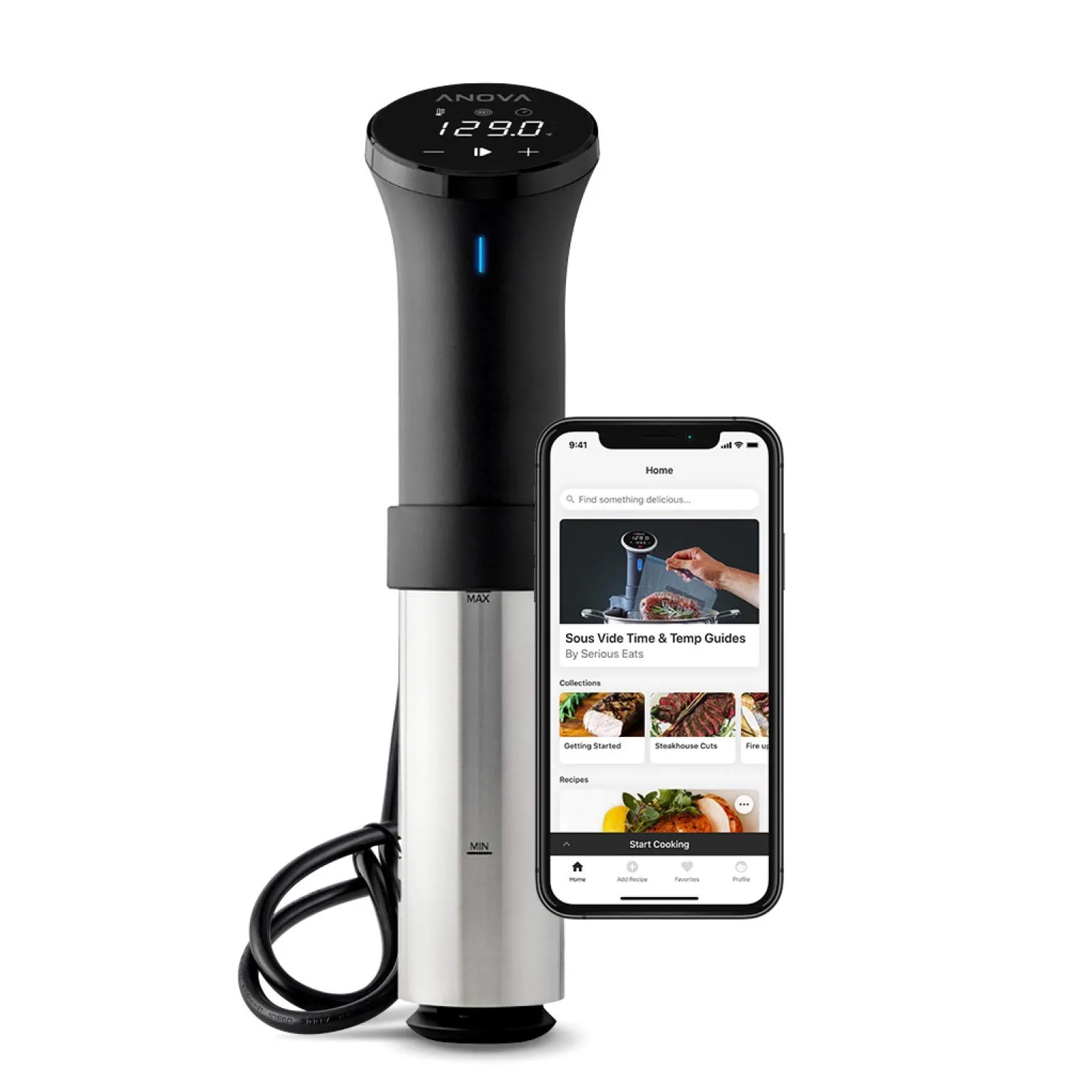 Anova N500-US00 Sous Vide Precision Cooker 1000 Watts With WiFi