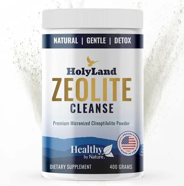 HolyLand Zeolite Cleanse Zeolite Detox Powder Clinoptilolite Natural