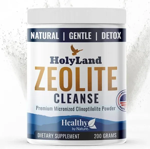 HolyLand Zeolite Cleanse - Zeolite Detox (400 Gram Value Size) - Clinoptilo...