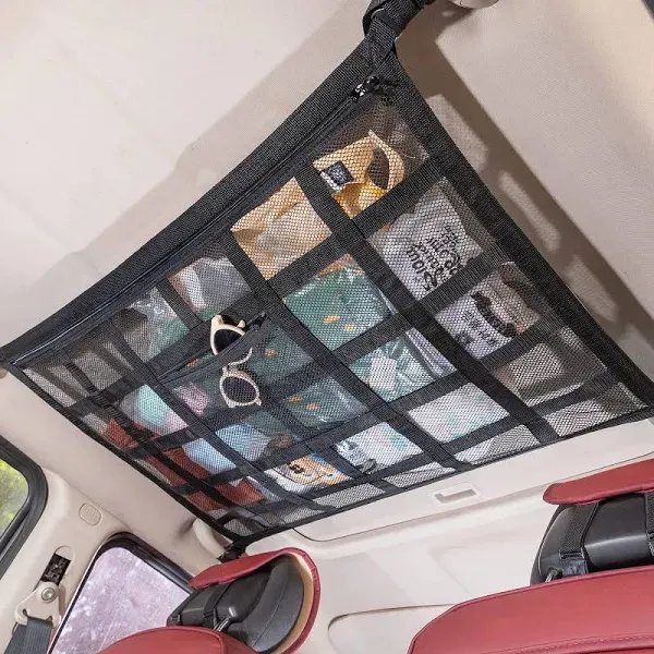 Truck SUV Upgrade Car Ceiling Cargo Net Pocket