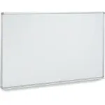 Global Industrial B880012 Steel Magnetic Dry Erase White Board, 72 x 4