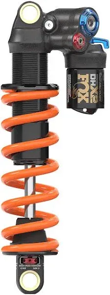 FOX DHX2 Factory Rear Shock - Standard, 8.5 x 2.5", 2-Position Lever, Hard Chrome Coat