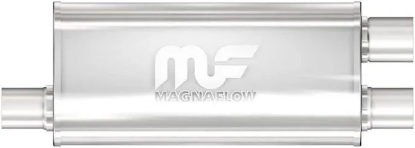 MagnaFlow Performance Exhaust Muffler 12267: 3&#034;/2.5&#034; Inlet/Outlet, 5x8x18&#034; Ov...