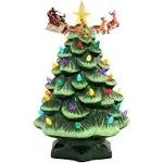 Mr. Christmas Animated Nostalgic Tree Christmas Dcor, Green