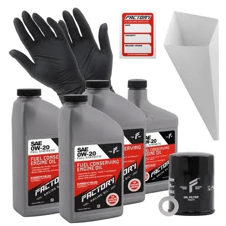 Factory Racing Parts Oil Change Kit 0W-20