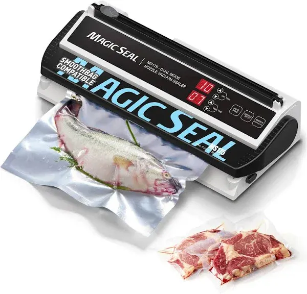 Vacuum Sealer Machine for Food Preservation, Nozzle Type, Compatible with Mylar