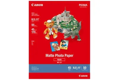 Canon Matte Photo Paper MP-101 - 8.5&#034; x 11&#034; - 50 Sheets - 170 GSM New