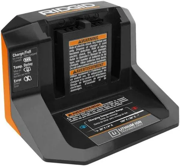 RIDGID 18V Lithium-Ion Charger