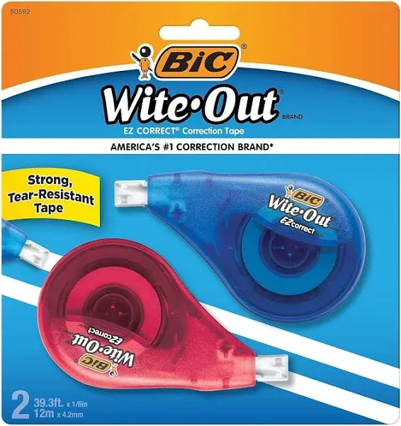 BIC Wite-Out EZ Correct Correction Tape