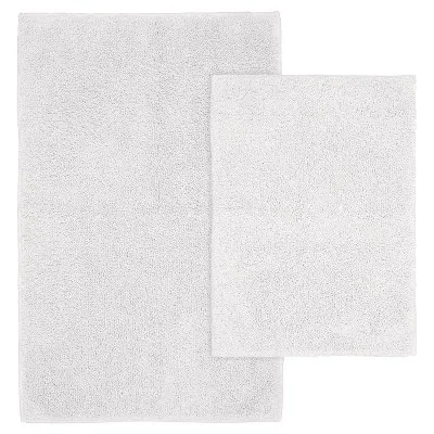 2pc Queen Cotton Washable Bath Rug Set - Garland