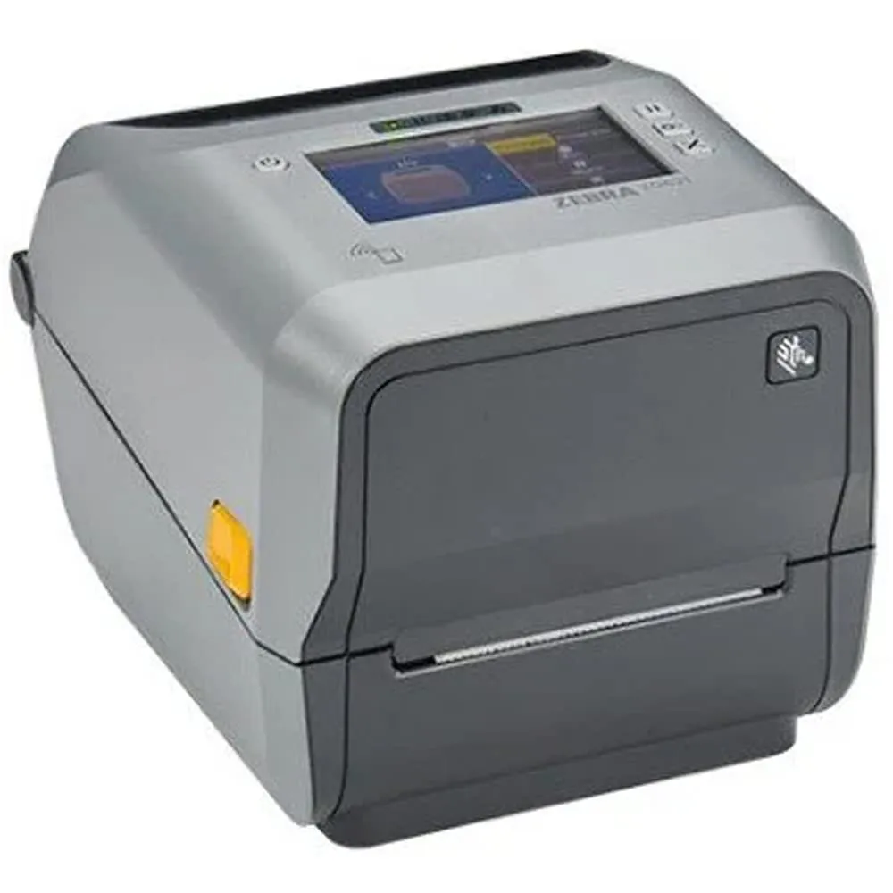 ZEBRA ZD621 Thermal Transfer Desktop Printer 300 dpi Print Width 4 inch USB Serial Ethernet with Cutter ZD6A043-321F00EZ