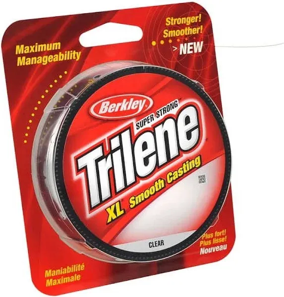 Berkley Trilene XL 10 lb / Fluorescent Clear/Blue