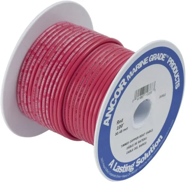 Ancor Red 12 AWG Primary Wire 100'