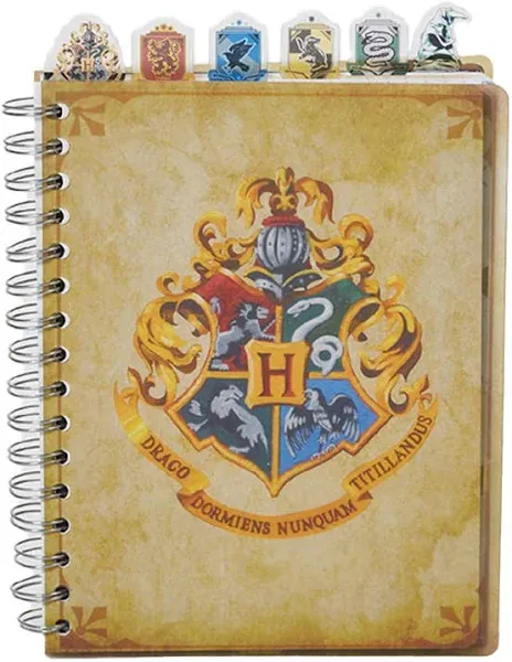 Harry Potter Hogwarts Spiral Notebook Writing Journal