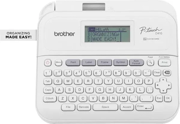 Brother P-Touch PT-D410 Advanced Connected Label Maker PTD410