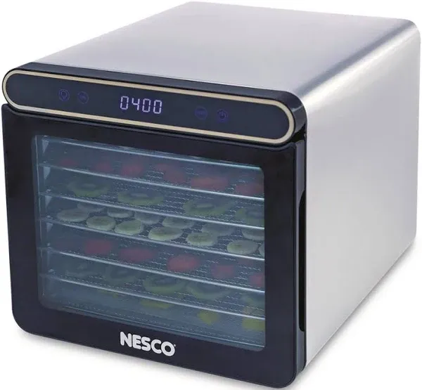 Nesco 7 Tray Stainless Steel Digital Dehydrator