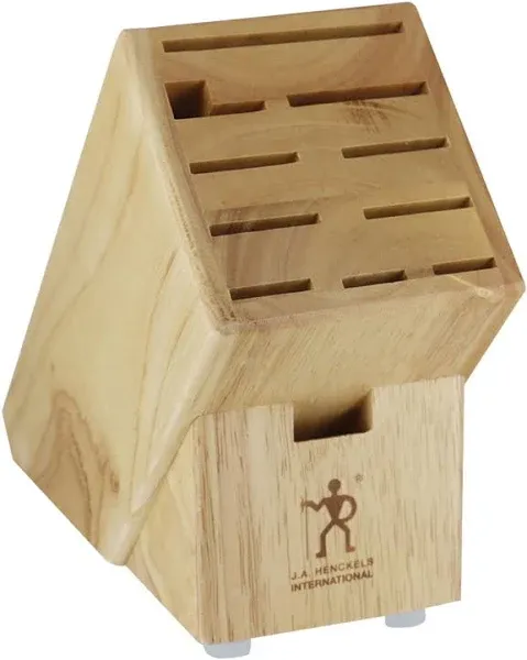 Henckels Storage Rubberwood Knife Block