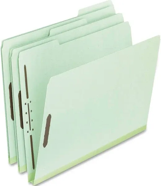 Pendaflex Heavy-Duty Pressboard Folders with Embossed Fasteners