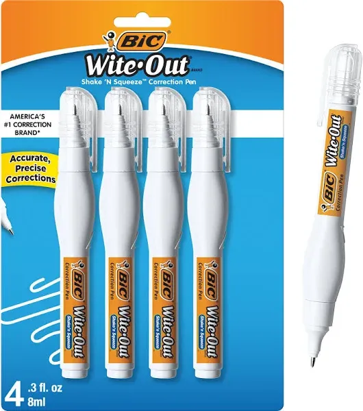 BIC Wite-Out Shake 'N Squeeze Correction Pen