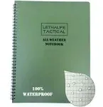 8.5 by 11 All Weather Notepad (OD Green)