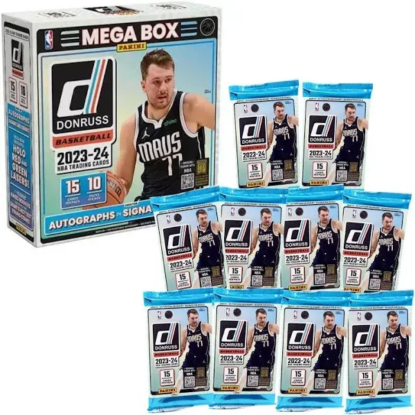 2023-24 Panini Donruss Basketball NBA Mega Box Factory Sealed NIB Cards Wax