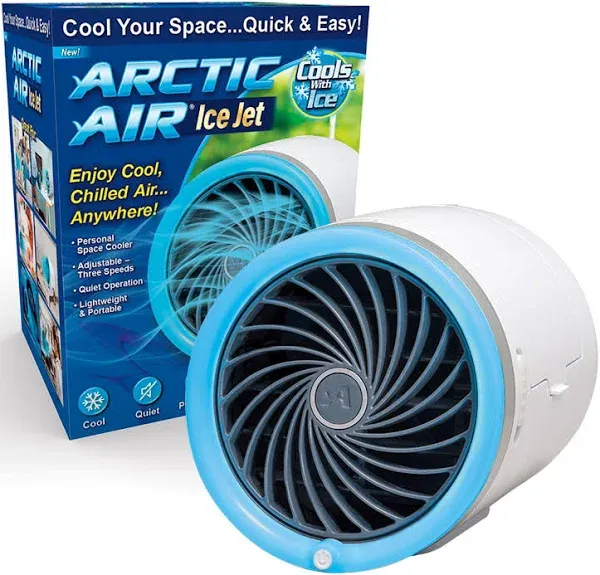 Arctic Air Ice Jet Air Cooler, 3 Speed Portable Cooler (USED)