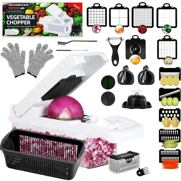 nickstool 26-in-1 Vegetable Chopper