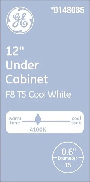 GE 12-Inch 8 Watt T5 Fluorescent Light Bulb 15987