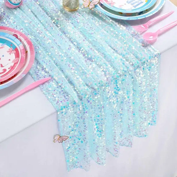 QueenDream White Table Runner