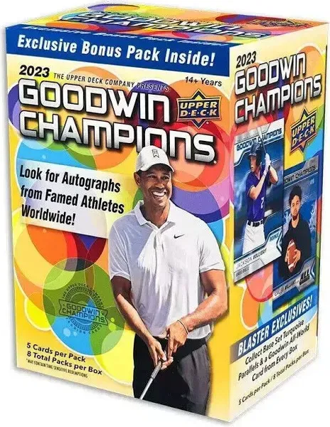 Upper Deck Goodwin Champions Blaster Box