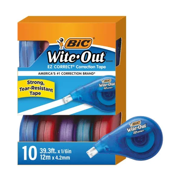 BIC Wite-Out EZ Correct Correction Tape