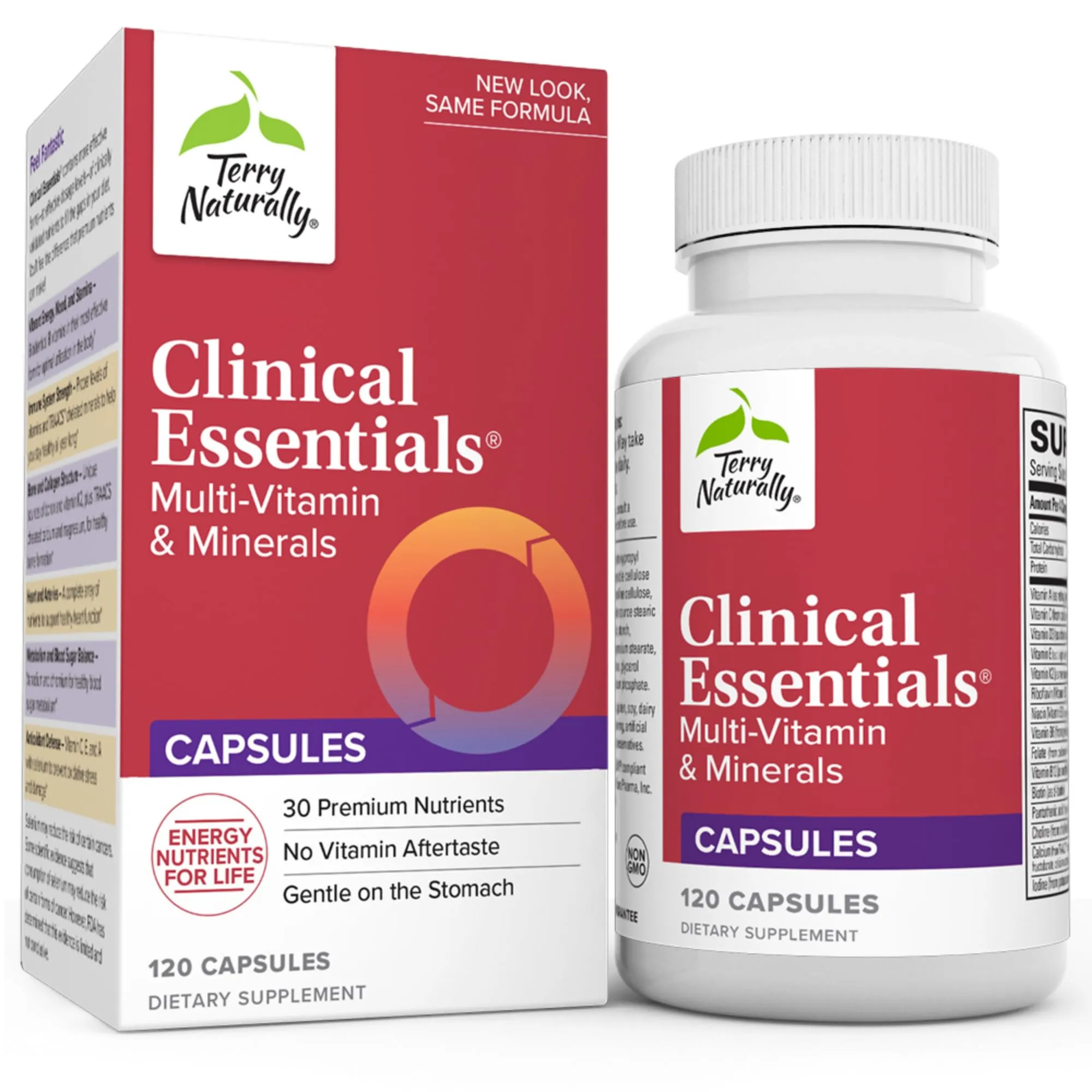 Terry Naturally Clinical Essentials - Multi-Vitamin & Minerals - 60 Tablets